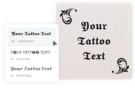 mga tattoo design|Tattoo Font Designer .